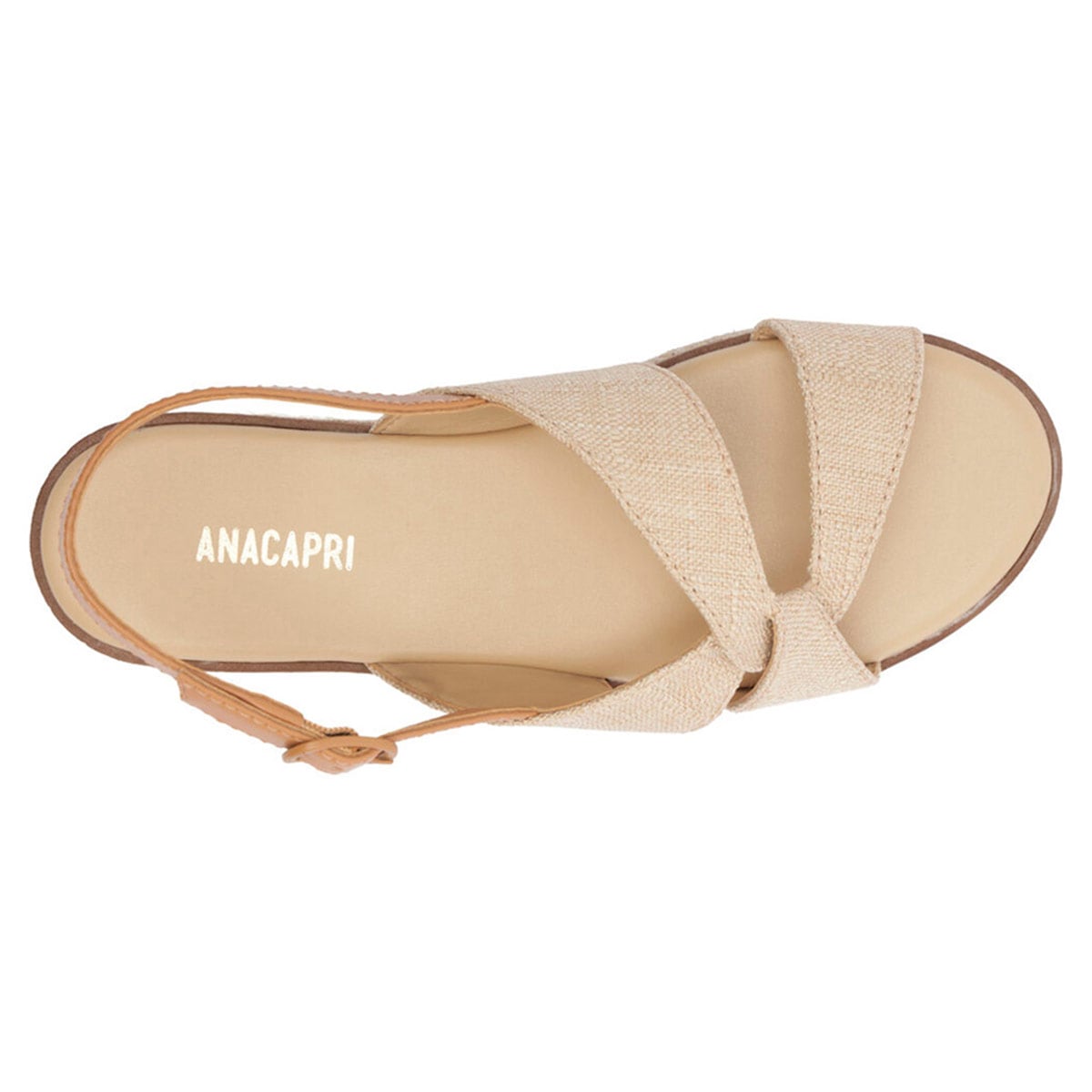 SANDALIAS MUJER ANACAPRI BEIGE - 4