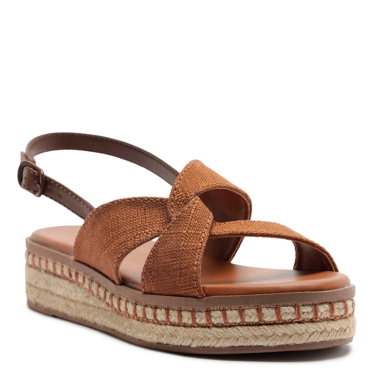 SANDALIAS MUJER ANACAPRI MARRÓN - 1