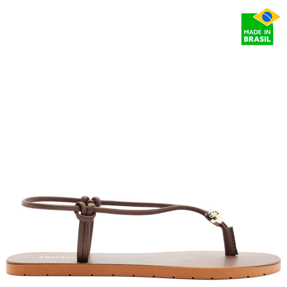 SANDALIAS MUJER ANACAPRI MARRÓN - 1