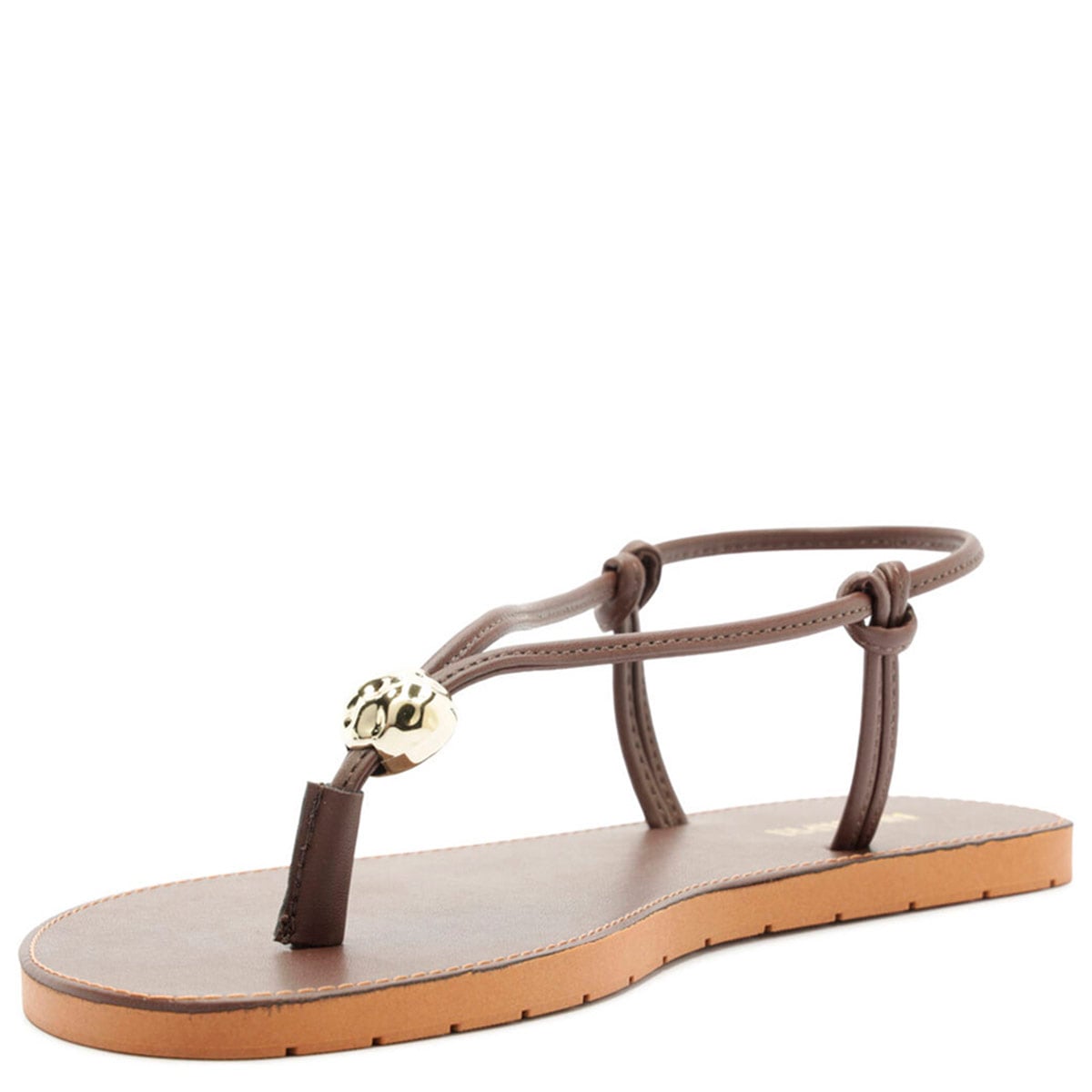 SANDALIAS MUJER ANACAPRI MARRÓN - 4