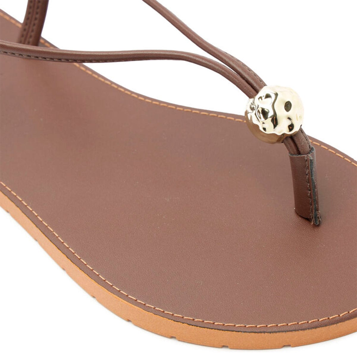 SANDALIAS MUJER ANACAPRI MARRÓN - 6