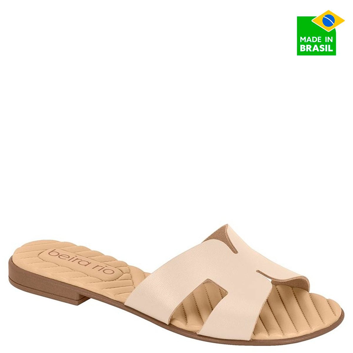 SANDALIAS MUJER BEIRA RIO CREMA - 1