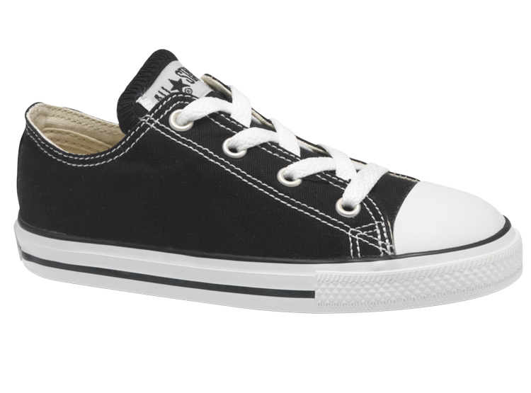 ZAPATILLAS UNISEX INFANTE CONVERSE URBANAS NEGRO AS CORE OX - 1
