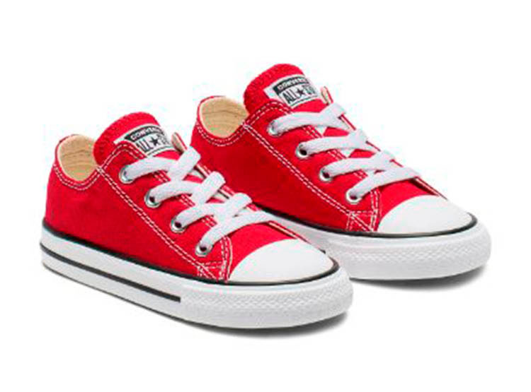 ZAPATILLAS CONVERSE URBANAS ROJO CTAS CORE OX INFANTE - 2
