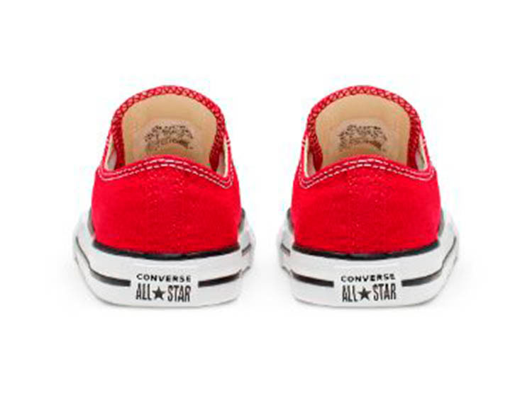 ZAPATILLAS CONVERSE URBANAS ROJO CTAS CORE OX INFANTE - 6
