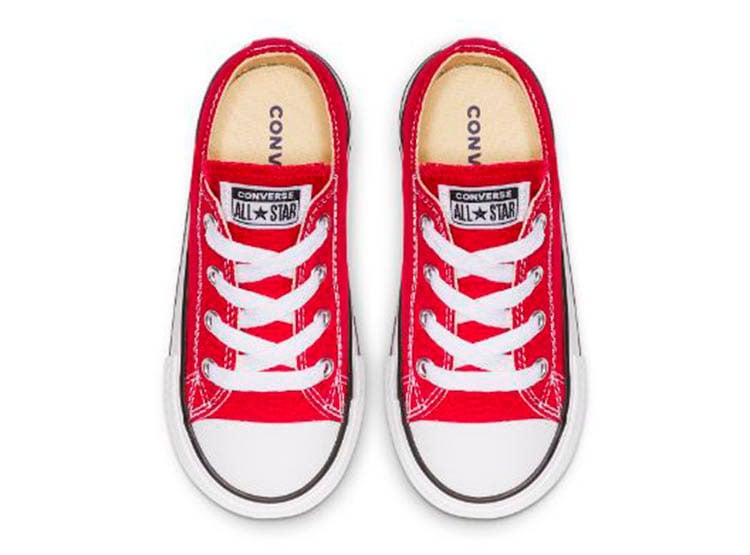 ZAPATILLAS CONVERSE URBANAS ROJO CTAS CORE OX INFANTE - 4