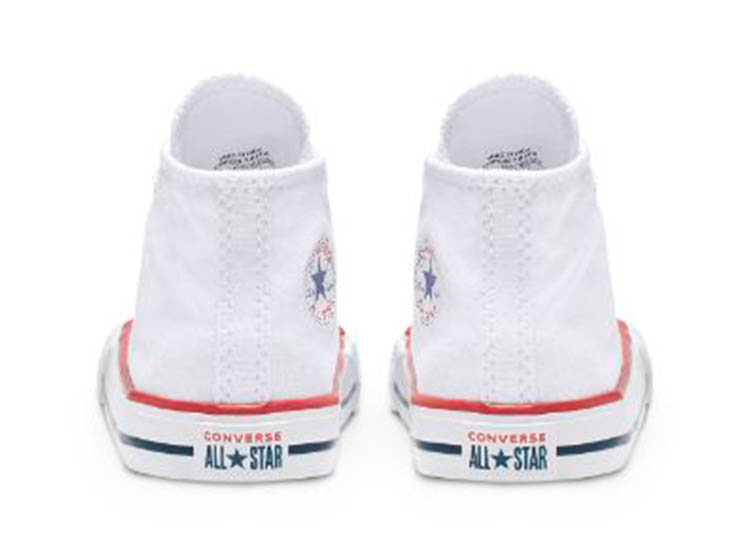 ZAPATILLAS UNISEX CONVERSE URBANAS BLANCO INFANTE CTAS CORE HI - 6
