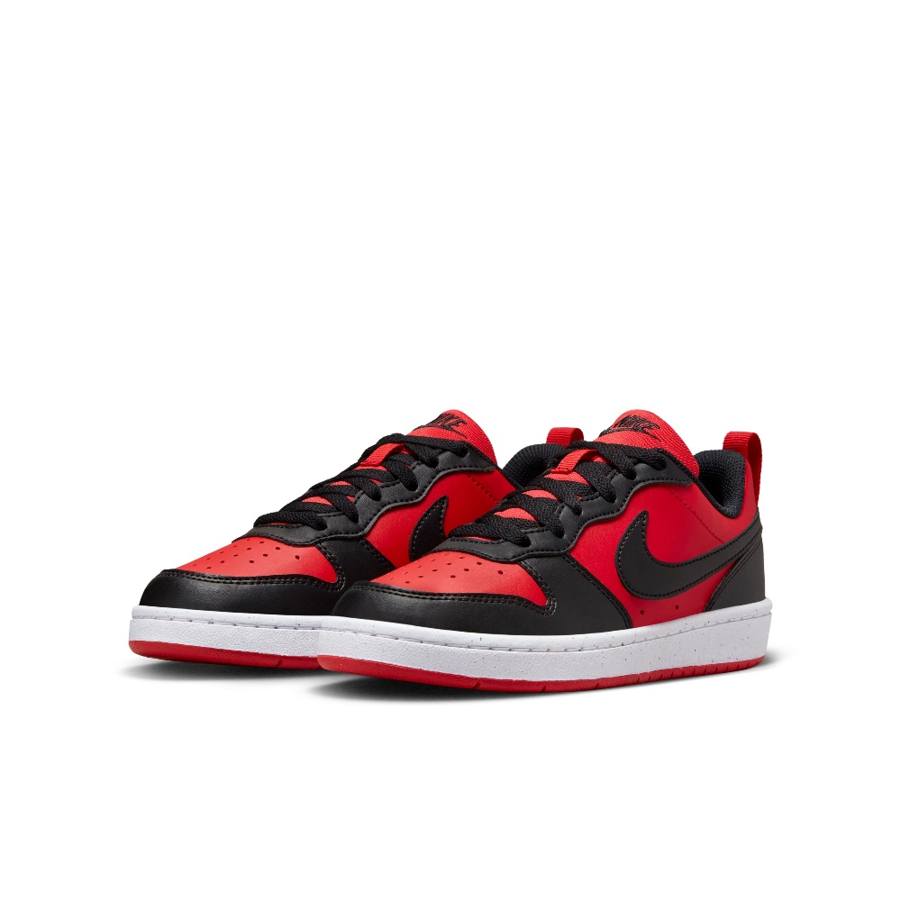 ZAPATILLAS NIÑO NIKE URBANAS ROJO COURT BOROUGH LOW RC BPV - 3