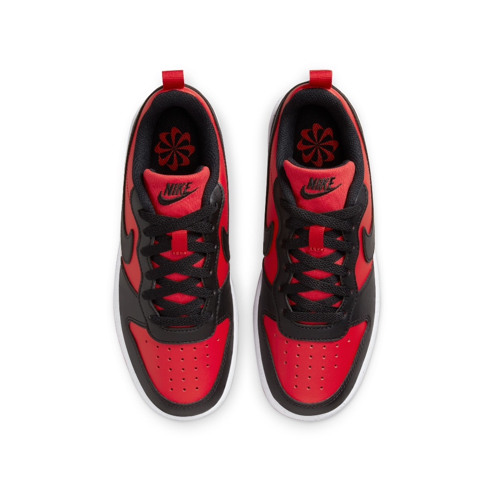 ZAPATILLAS NIÑO NIKE URBANAS ROJO COURT BOROUGH LOW RC BPV - 5