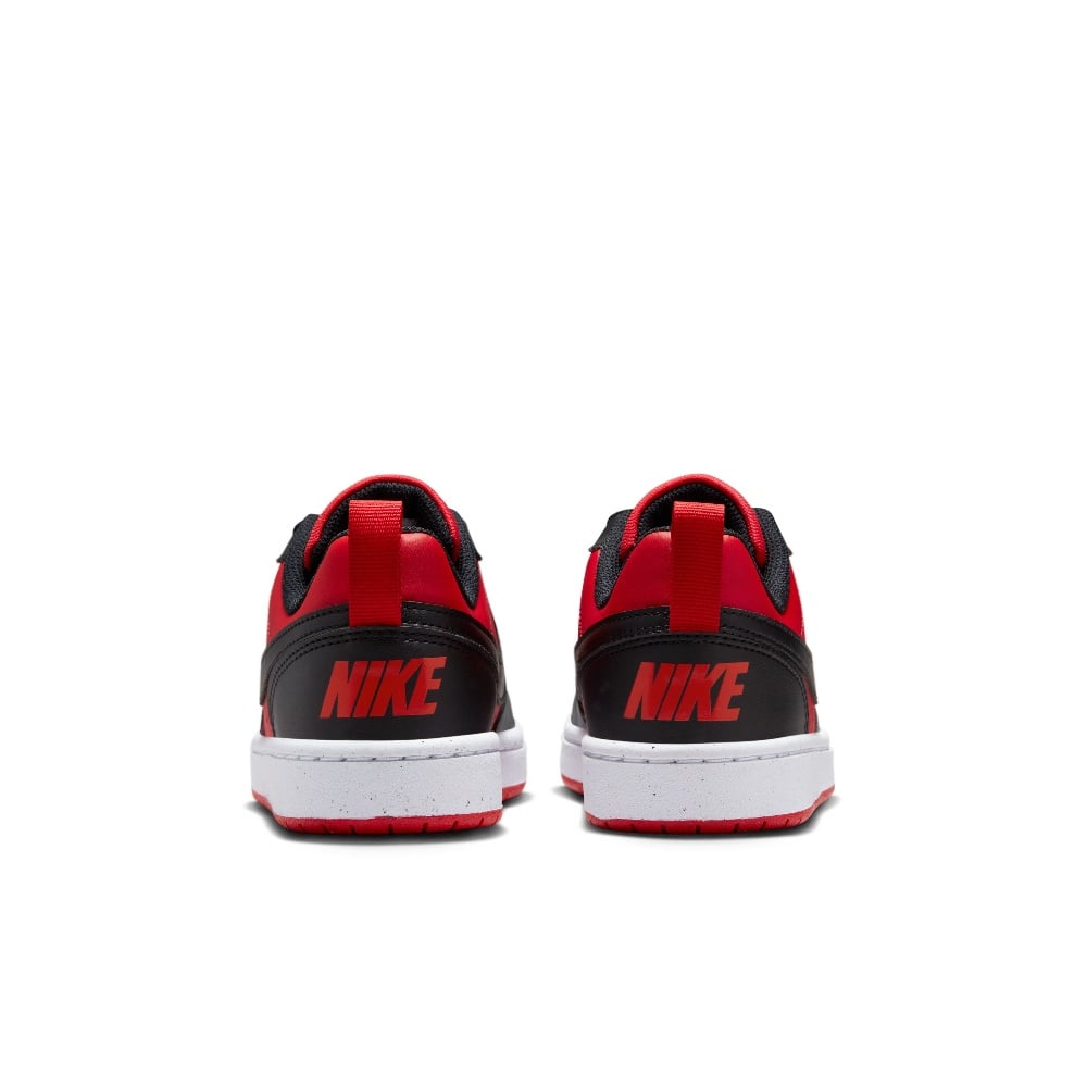 ZAPATILLAS NIÑO NIKE URBANAS ROJO COURT BOROUGH LOW RC BPV - 4