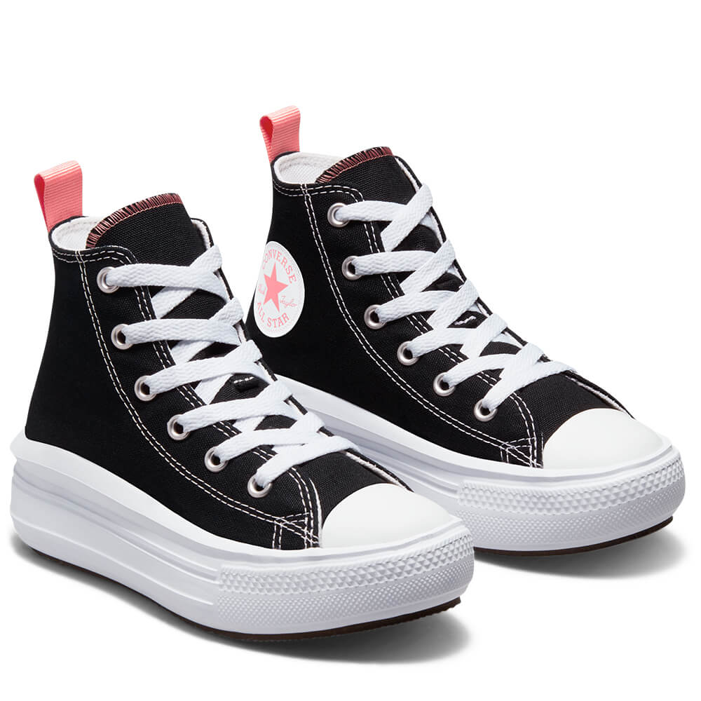 ZAPATILLAS NIÑO CONVERSE URBANAS NEGRO CHUCK TAYLOR ALL STAR MOVE PLATFORM HI - 3