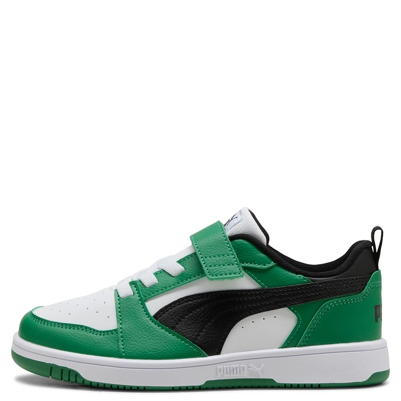 ZAPATILLAS NIÑO PUMA URBANAS VERDE PUMA REBOUND V6 LO AC+ PS - 3