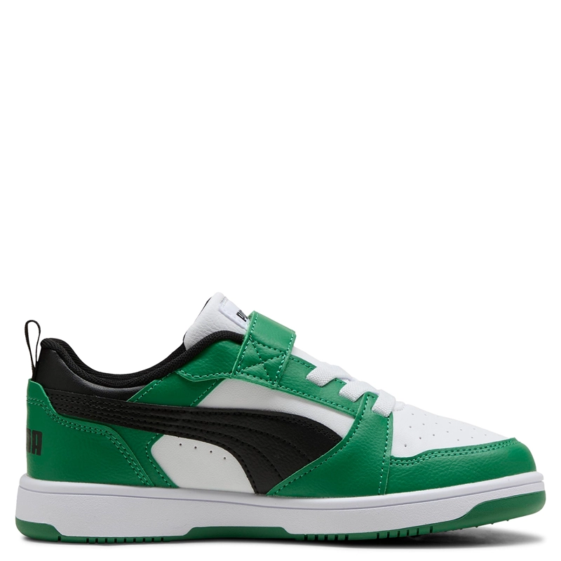 ZAPATILLAS NIÑO PUMA URBANAS VERDE PUMA REBOUND V6 LO AC+ PS - 1