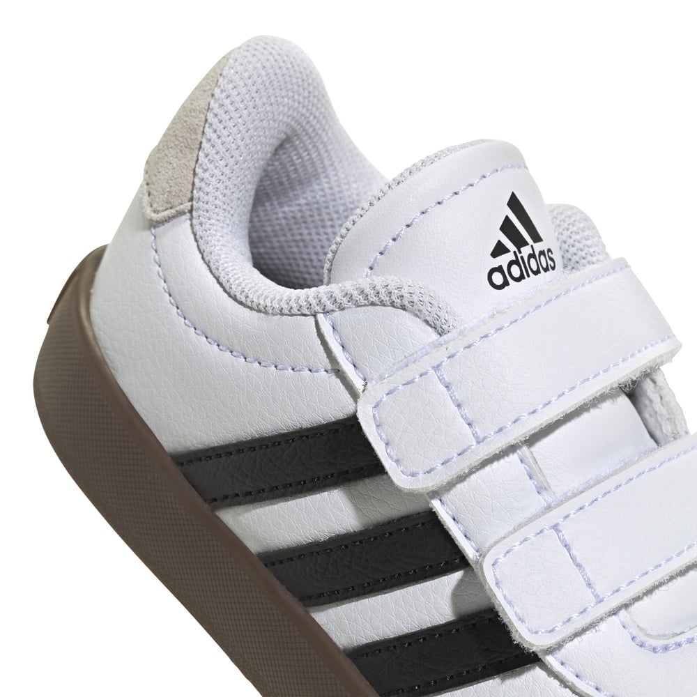 ZAPATILLAS NIÑO INFANTE ADIDAS URBANAS BLANCO VL COURT 3.0 CUERO - 3