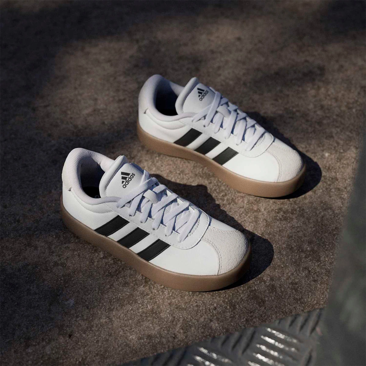 ZAPATILLAS NIÑO ADIDAS URBANAS VL ADIDAS COURT 3.0 CUERO - 2
