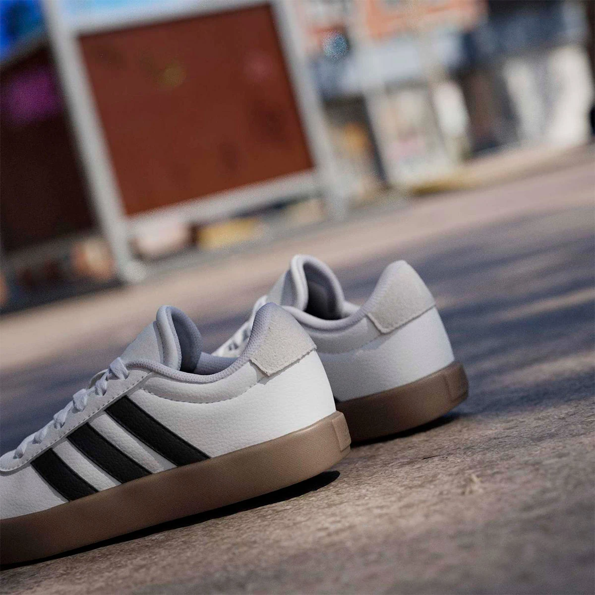 ZAPATILLAS NIÑO ADIDAS URBANAS VL ADIDAS COURT 3.0 CUERO - 6
