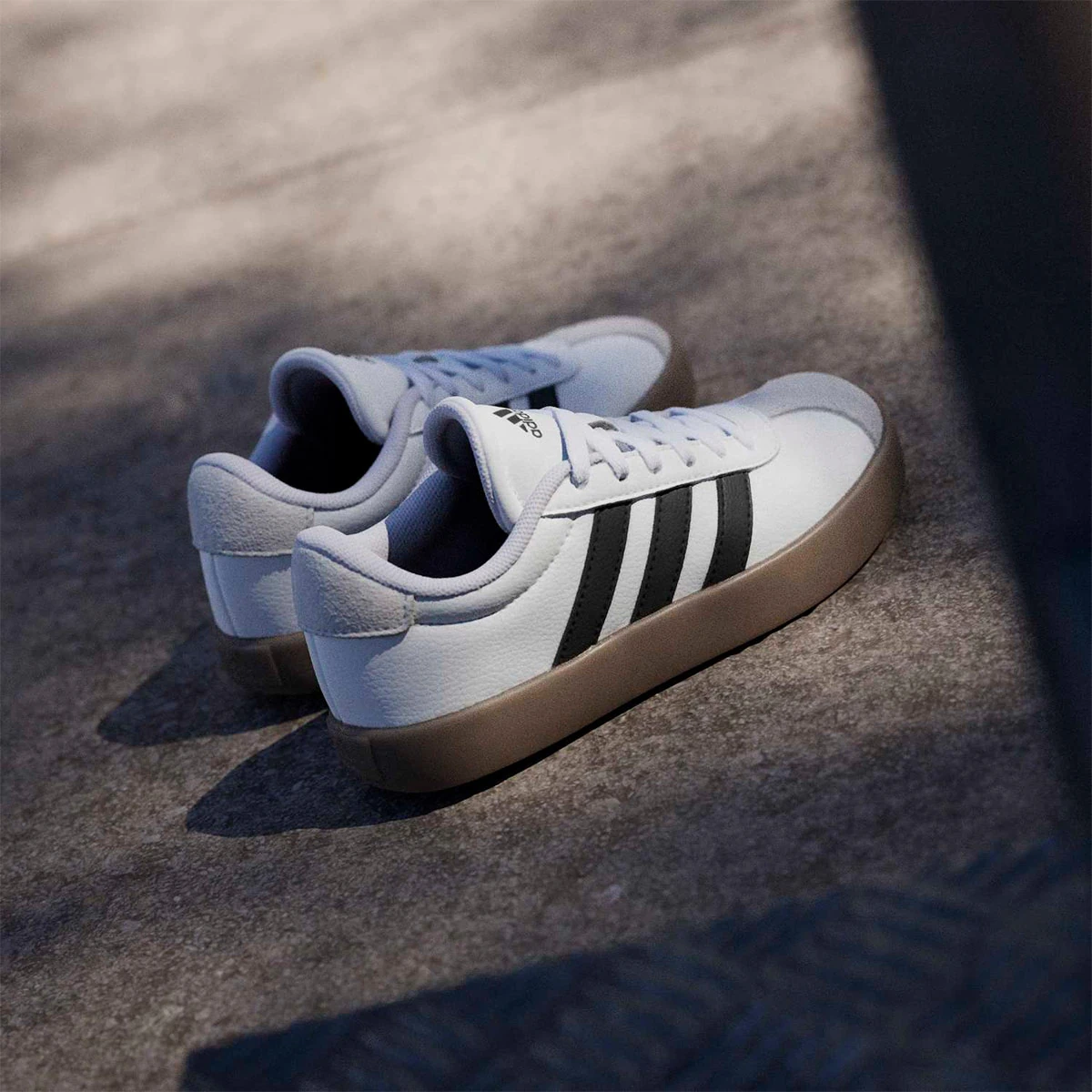 ZAPATILLAS NIÑO ADIDAS URBANAS VL ADIDAS COURT 3.0 CUERO - 3