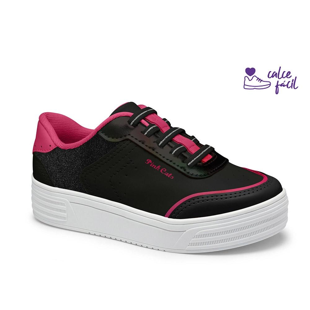 ZAPATILLAS NIÑA PINK CATS NEGRO V4140-V4141-0005 - 1