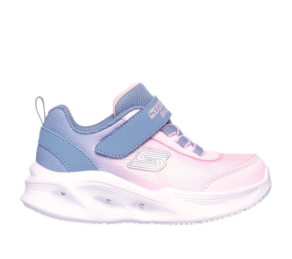 ZAPATILLAS NIÑA SKECHERS URBANAS GRIS 303714N-GYLP SOLA GLOW INFANTE - 2