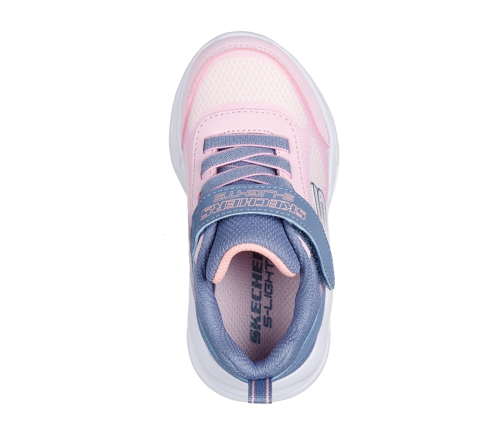 ZAPATILLAS NIÑA SKECHERS URBANAS GRIS 303714N-GYLP SOLA GLOW INFANTE - 5