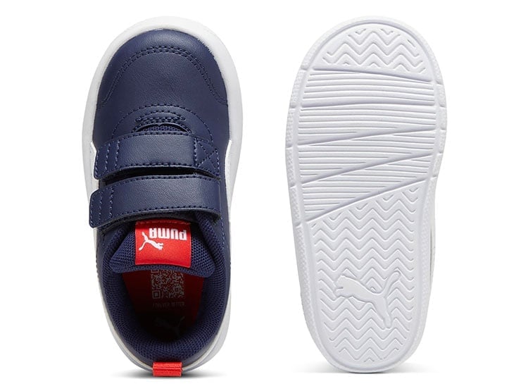 ZAPATILLAS NIÑO PUMA AZUL COURTFLEX V3 - 4