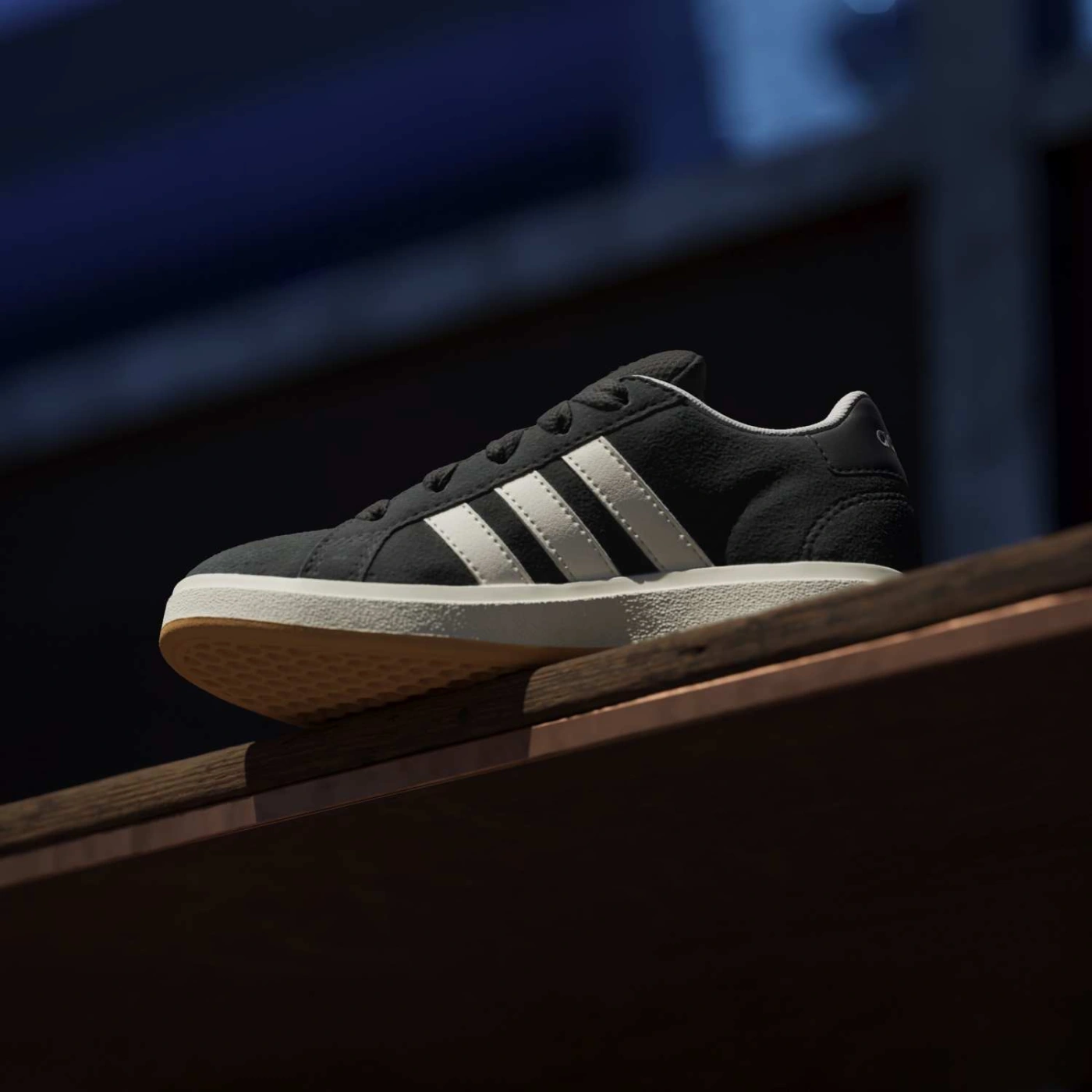 ZAPATILLAS NIÑO ADIDAS URBANAS NEGRO GRAND COURT 00S CUERO - 4