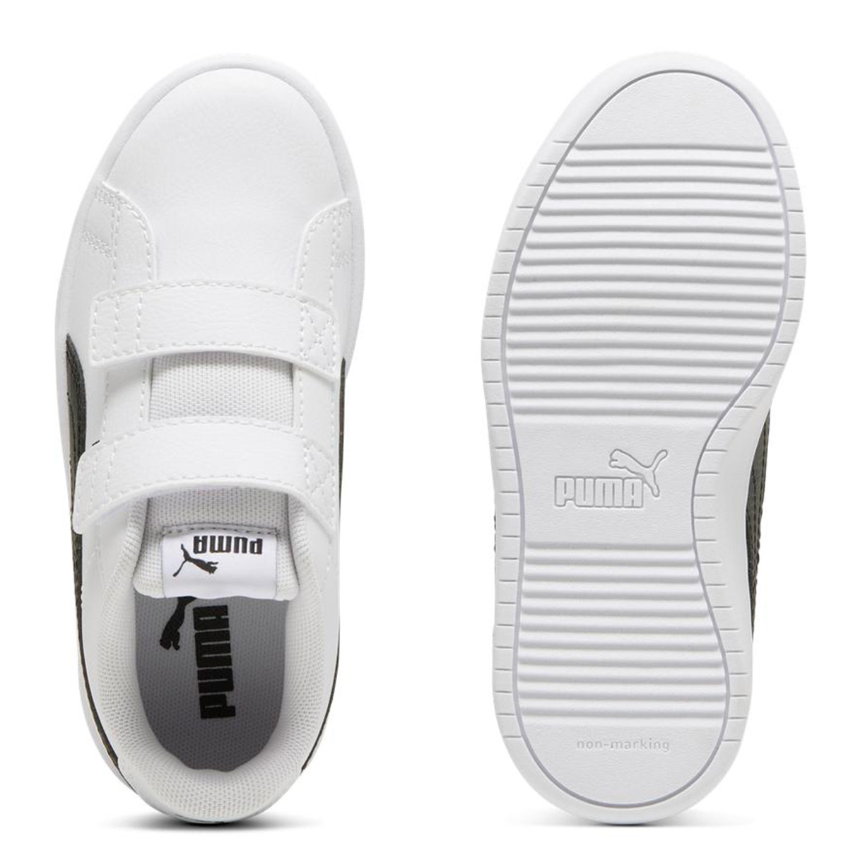 ZAPATILLAS ESCOLARES UNISEX PUMA URBANAS BLANCO PUMA RICKIE CLASSIC V PS - 4