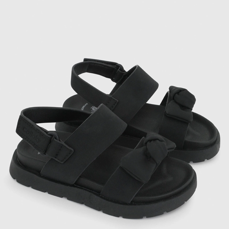 SANDALIAS NIÑA COLLOKY NEGRO 43100201 - 2