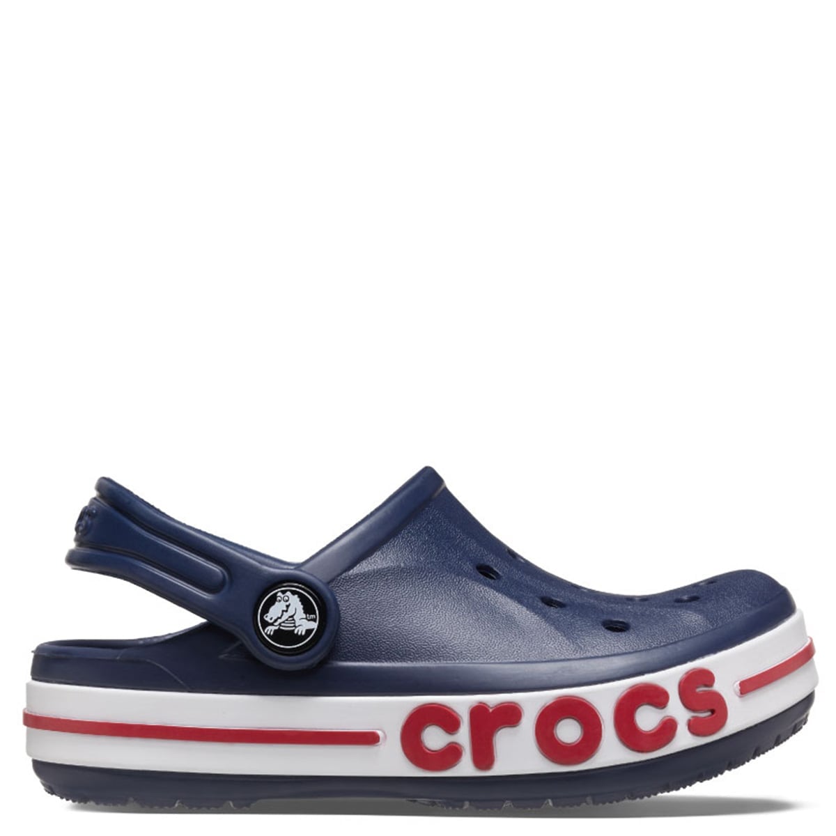 ZUECO NIÑO CROCS BAYABAND CLOG T - 1