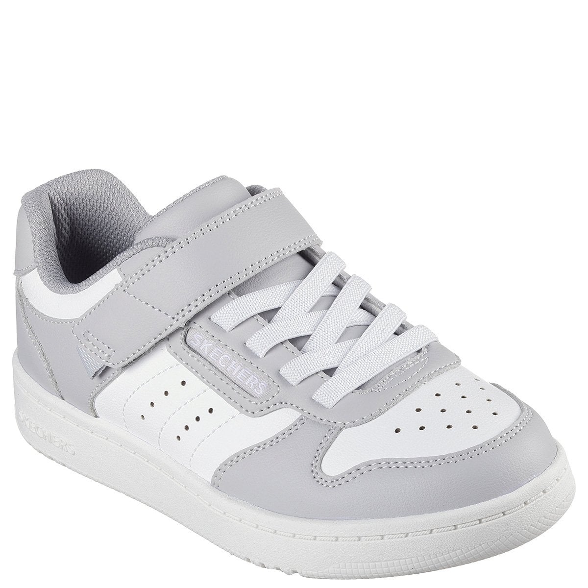 ZAPATILLAS NIÑO SKECHERS URBANAS GRIS QUICK STREET - 2
