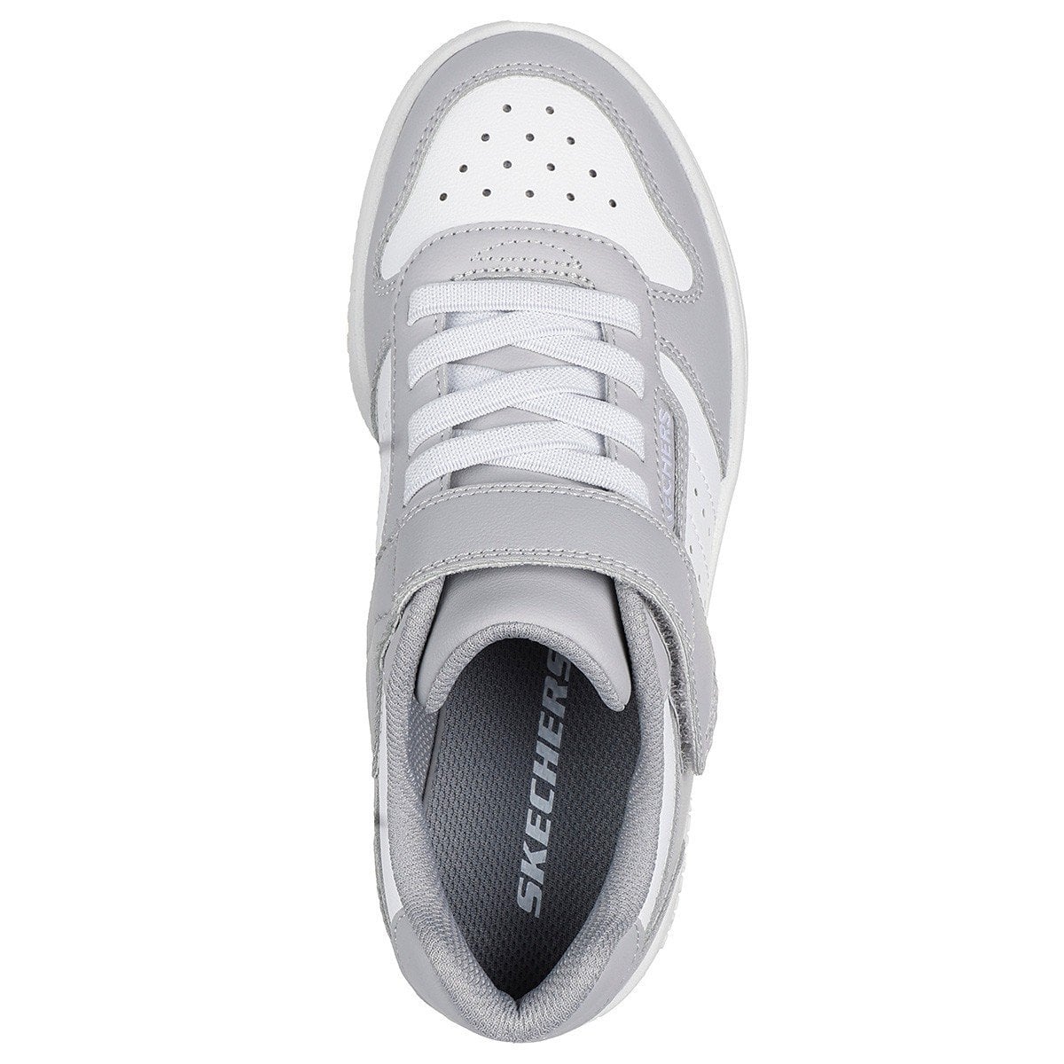 ZAPATILLAS NIÑO SKECHERS URBANAS GRIS QUICK STREET - 5