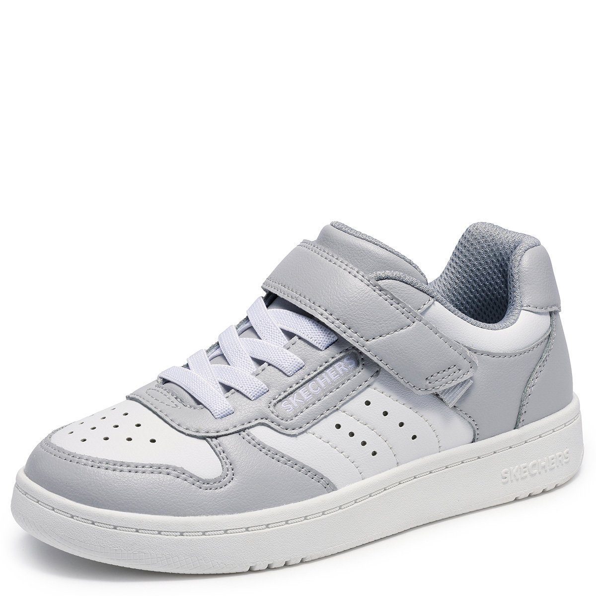 ZAPATILLAS NIÑO SKECHERS URBANAS GRIS QUICK STREET - 3