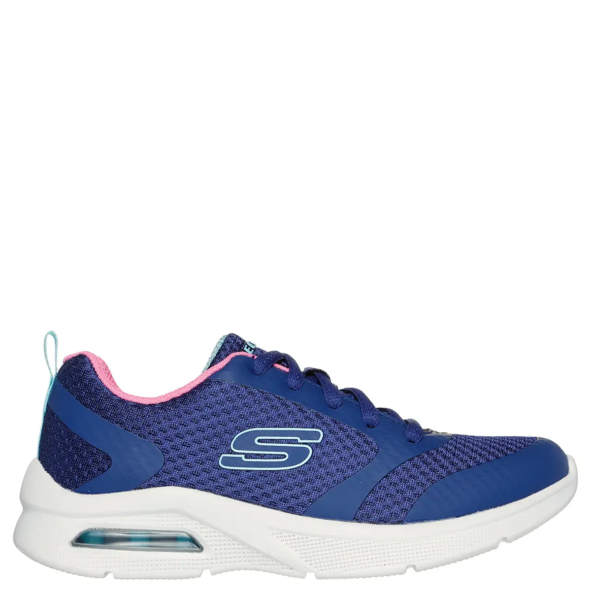 ZAPATILLAS NIÑA SKECHERS URBANAS AZUL MICROSPEC MAX - 1