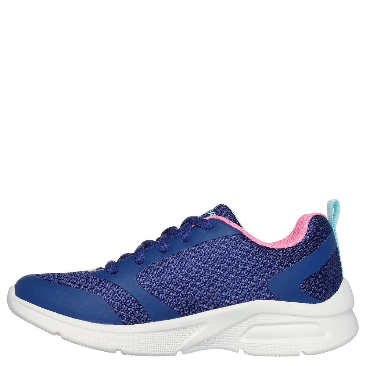 ZAPATILLAS NIÑA SKECHERS URBANAS AZUL MICROSPEC MAX - 3