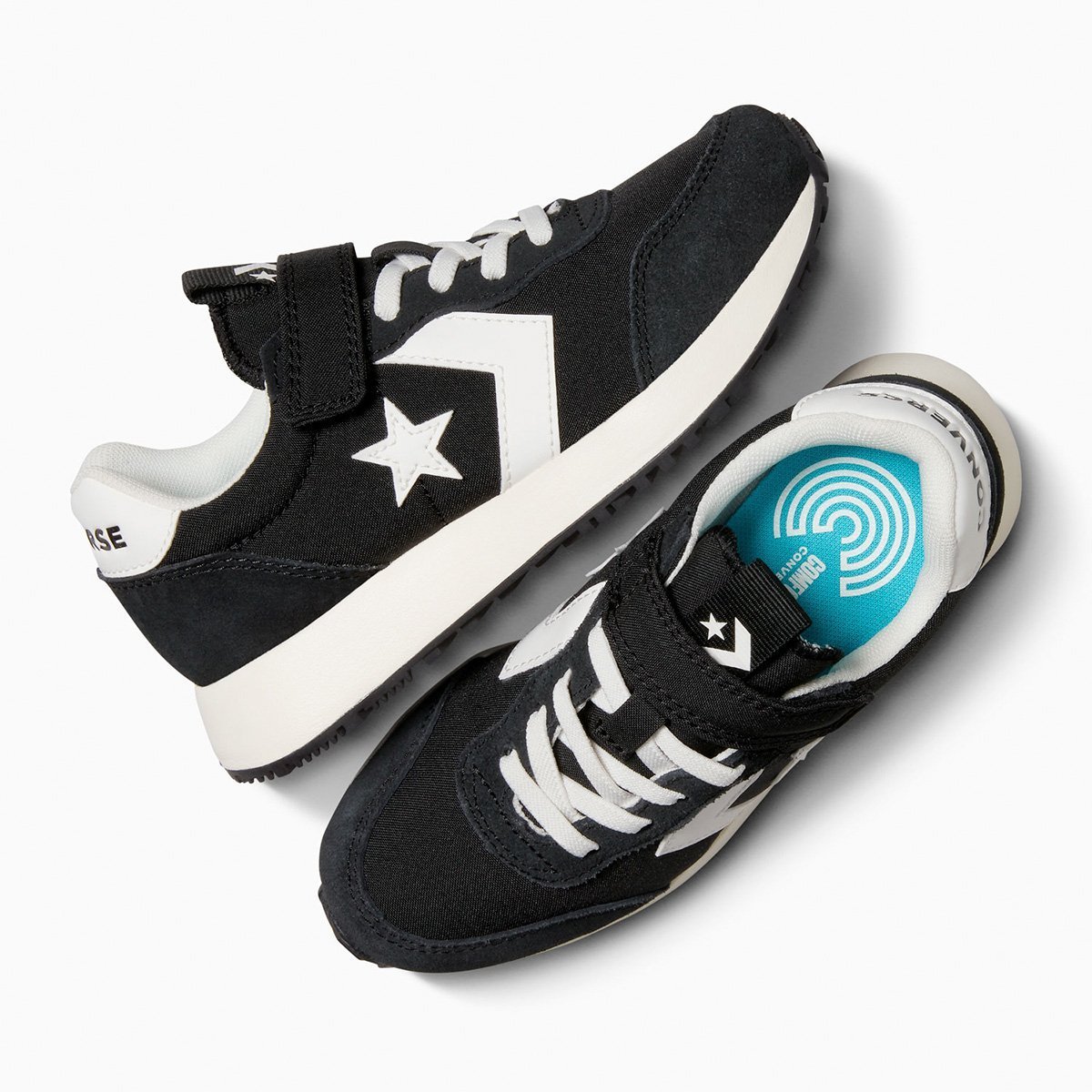 ZAPATILLAS NIÑO CONVERSE URBANAS NEGRO - 2
