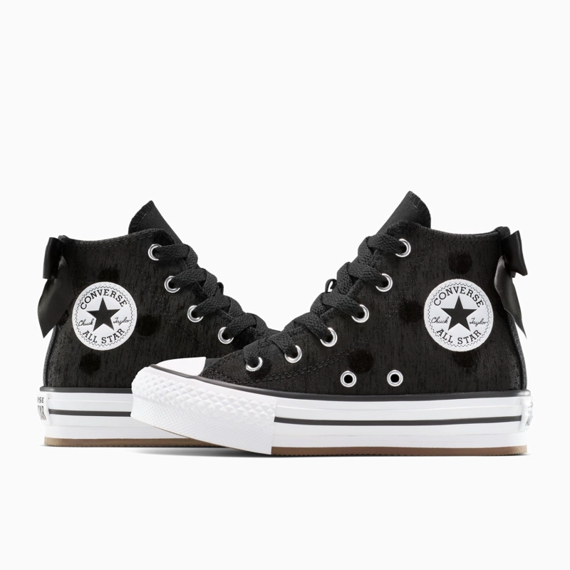 ZAPATILLAS NIÑO CONVERSE URBANAS CHUCK TAYLOR ALL STAR EVA LIFT BOW PLATFORM - 6