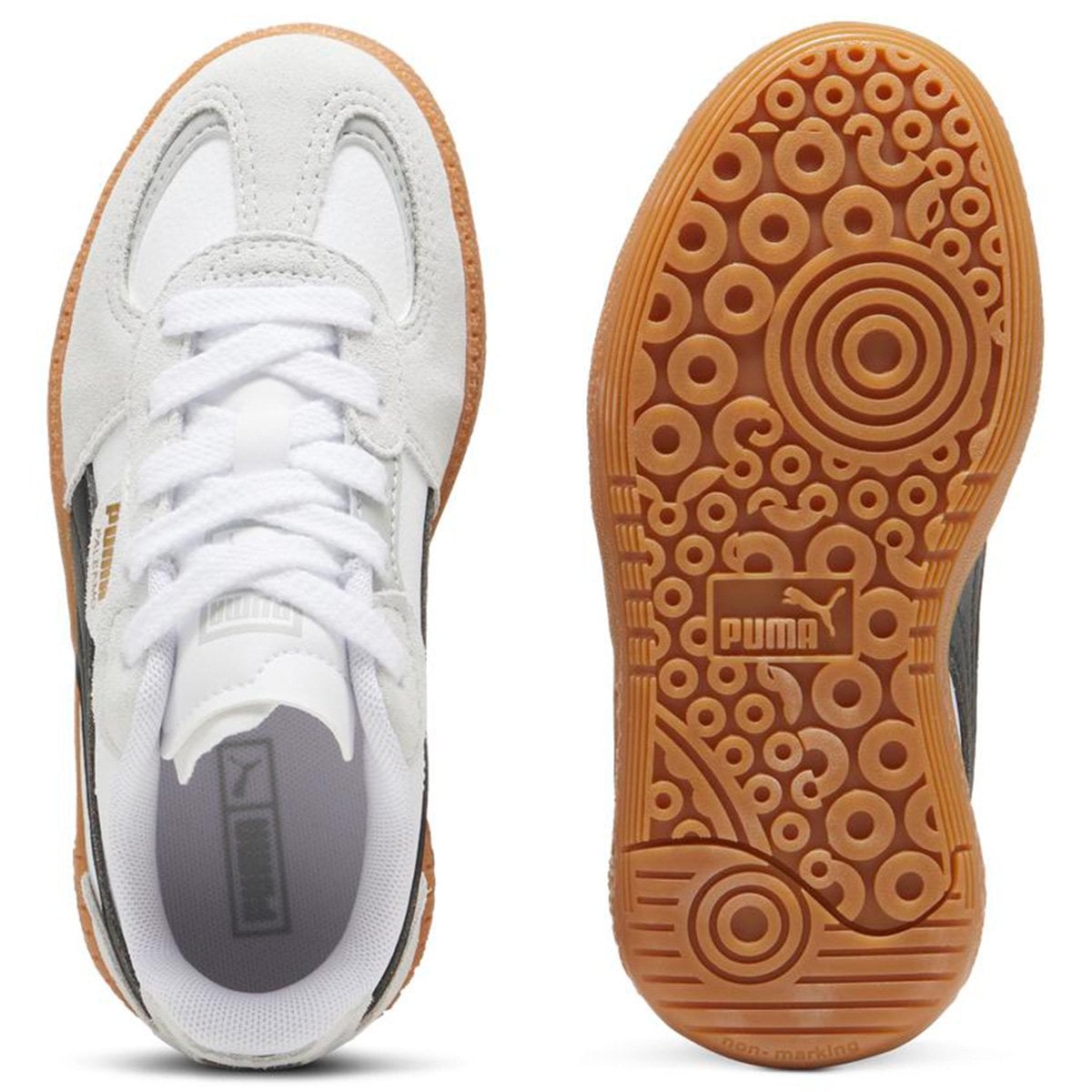 ZAPATILLAS UNISEX PUMA URBANAS BLANCO PALERMO MODA PS - 4