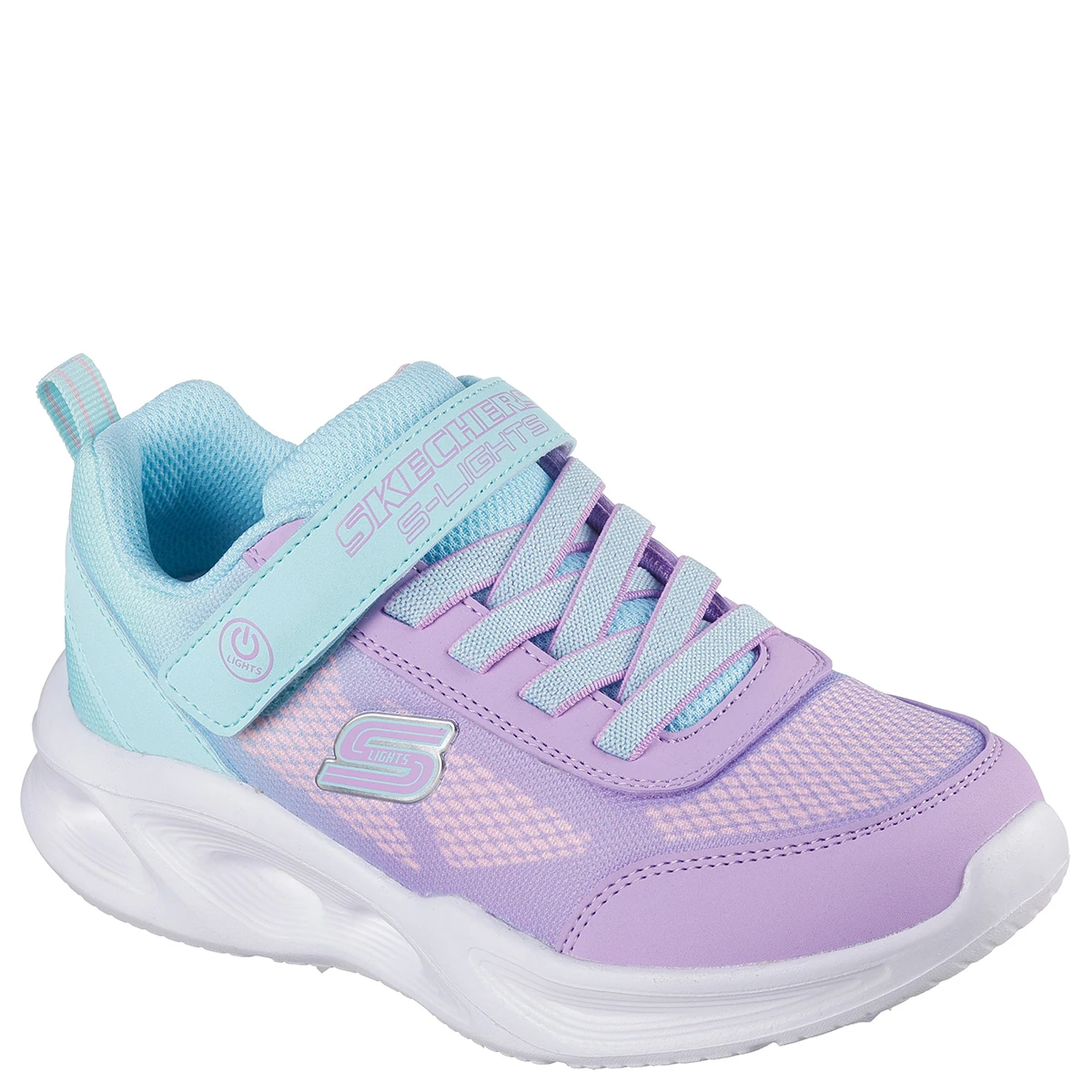 ZAPATILLAS NIÑA SKECHERS URBANAS MORADO SKECHERS SOLA GLOW - 2