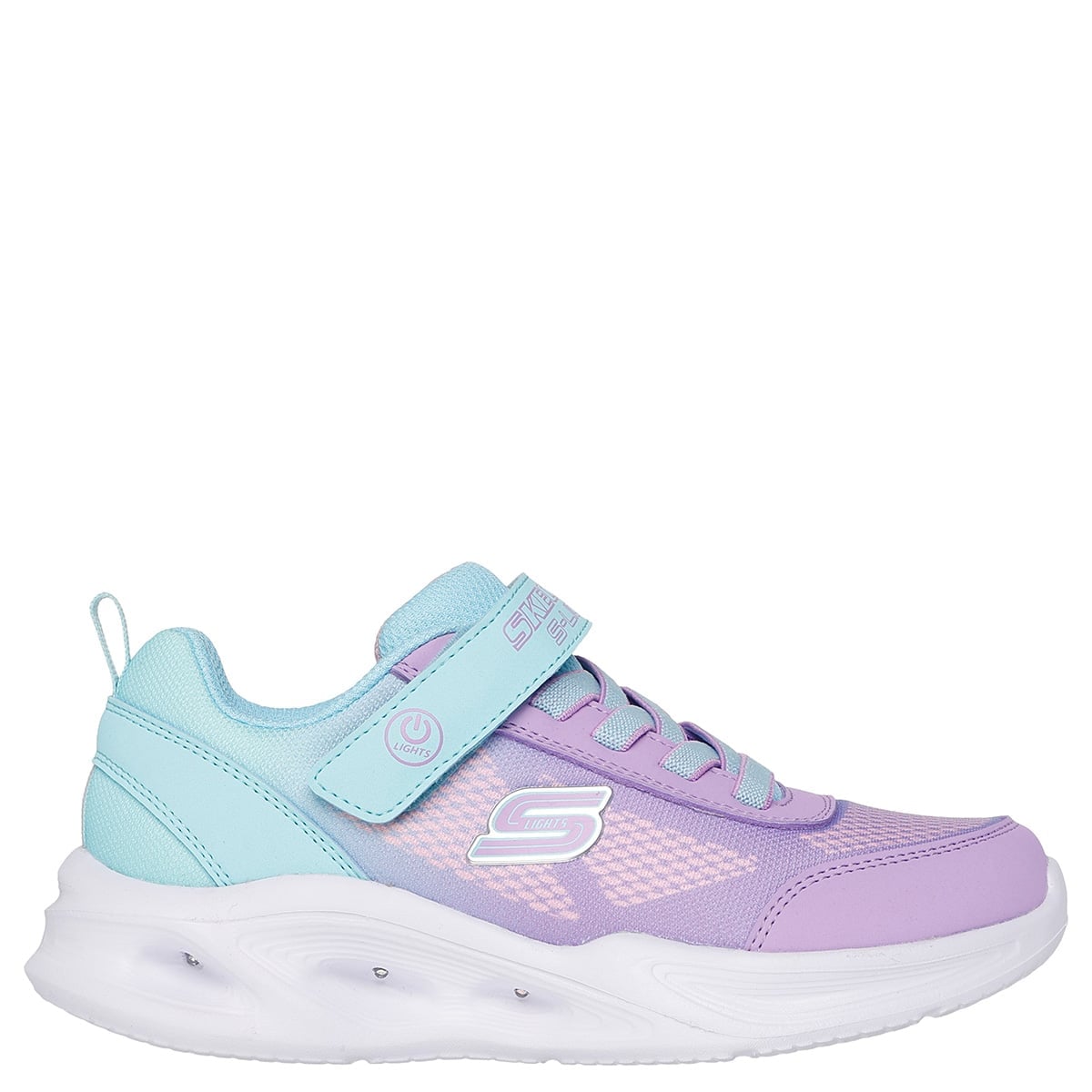 ZAPATILLAS NIÑA SKECHERS URBANAS MORADO SKECHERS SOLA GLOW - 1