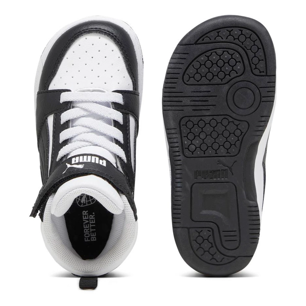 ZAPATILLAS NIÑO PUMA URBANAS NEGRO PUMA REBOUND V6 MID AC+ INF - 3