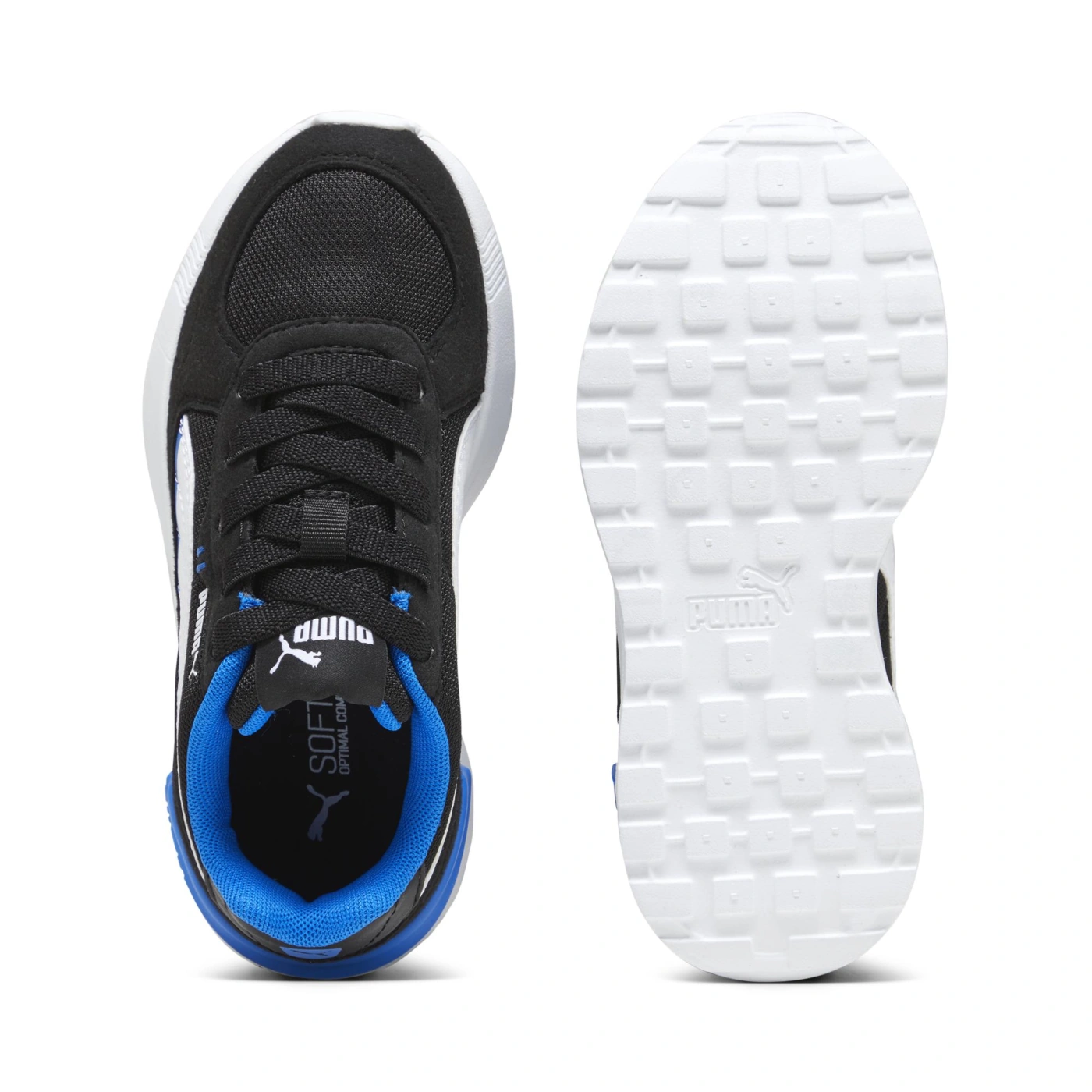 ZAPATILLAS PUMA JUVENIL URBANO GRAVITON NEGRO CELESTE - 2