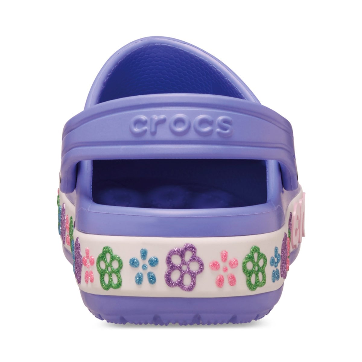 ZUECOS NIÑO CROCS MORADO BAYABAND FLOWER - 5