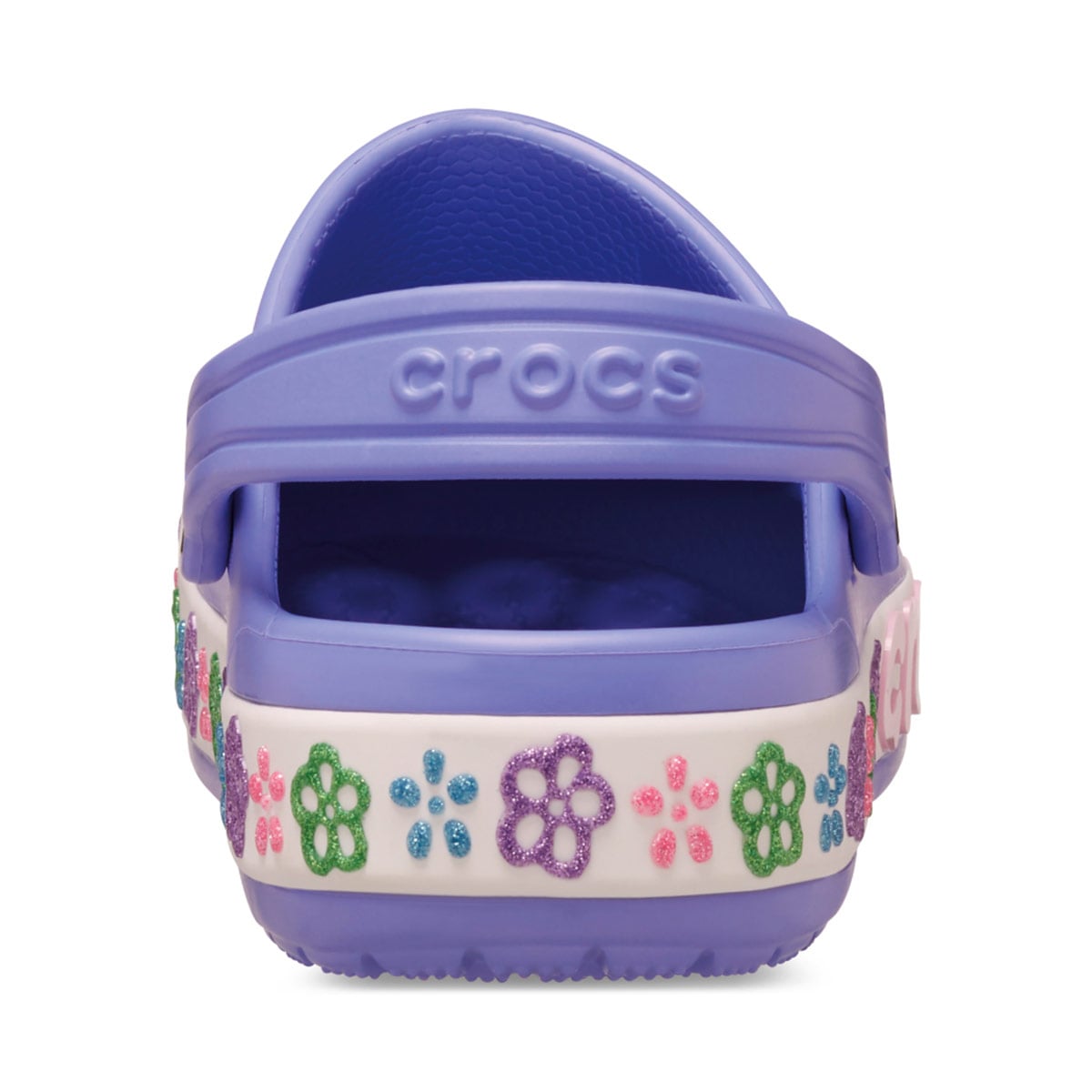 ZUECOS NIÑO CROCS MORADO BAYABAND FLOWER - 5