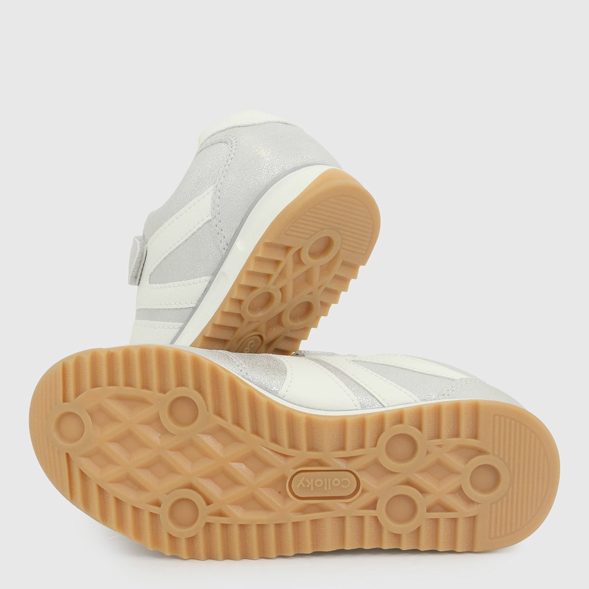 ZAPATILLAS NIÑA COLLOKY CASUALES PLATEADO 57140208 - 4