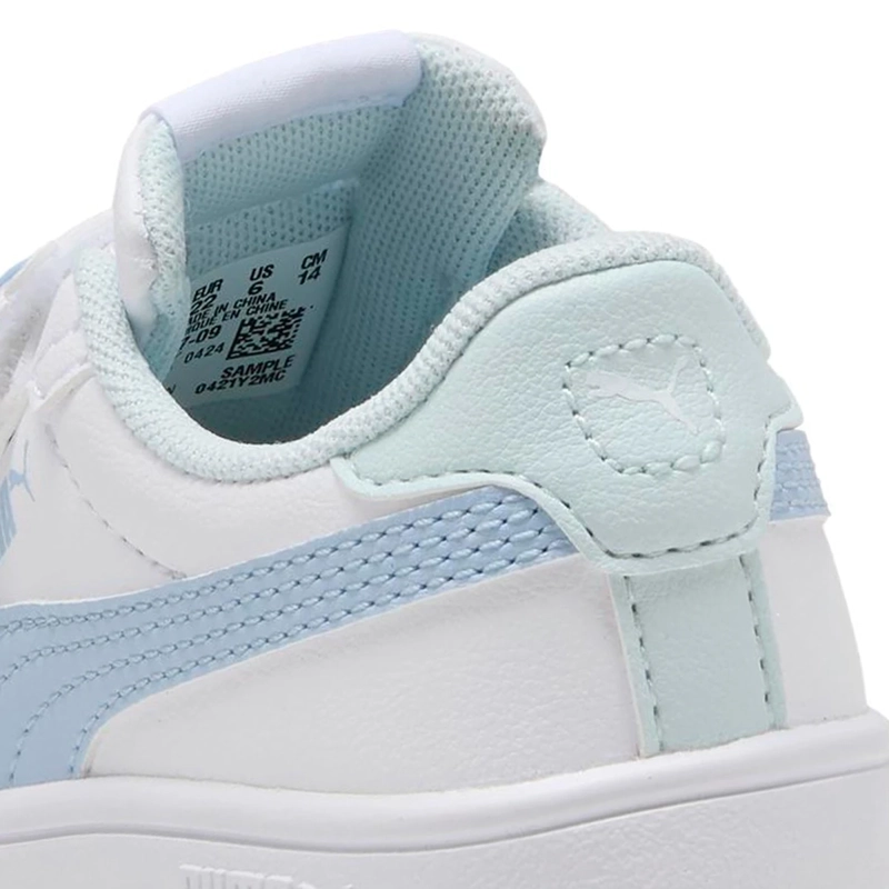 ZAPATILLAS NIÑA PUMA URBANAS BLANCO PUMA SMASH 3.0 BADGES V INF - 6