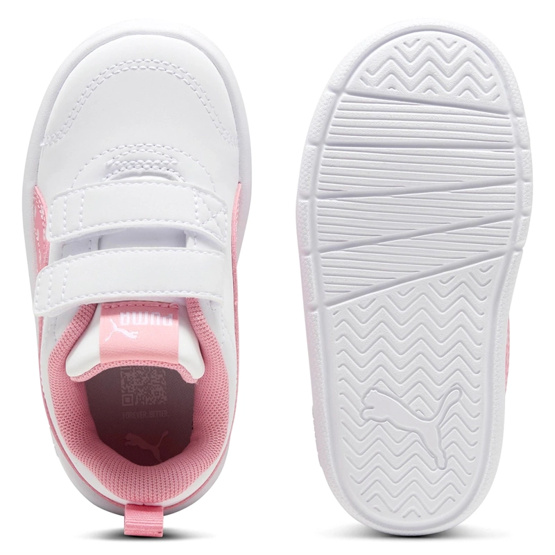 ZAPATILLAS NIÑA PUMA URBANAS BLANCO COURTFLEX V3 DOTTY V INF - 4