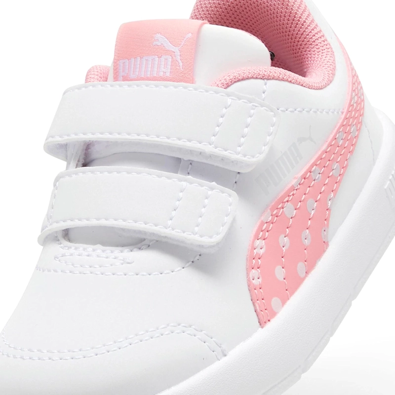 ZAPATILLAS NIÑA PUMA URBANAS BLANCO COURTFLEX V3 DOTTY V INF - 5