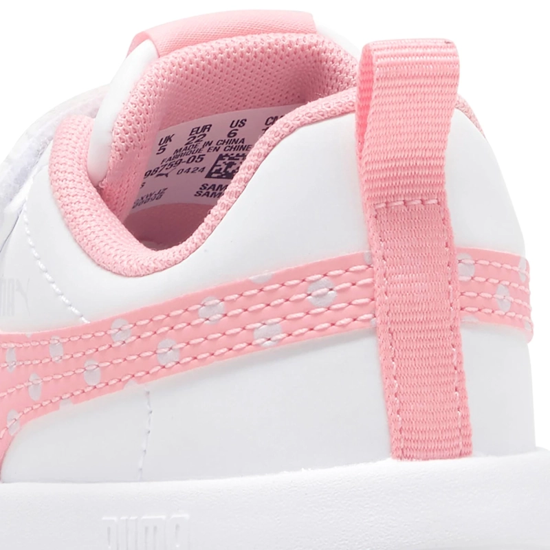 ZAPATILLAS NIÑA PUMA URBANAS BLANCO COURTFLEX V3 DOTTY V INF - 6