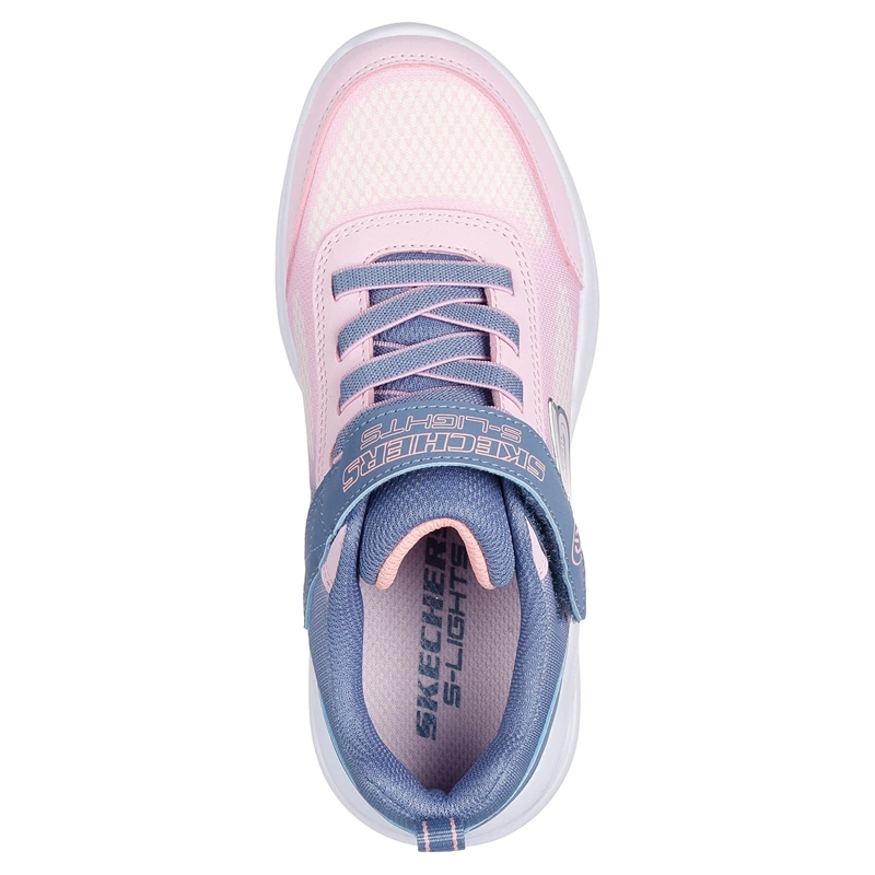 ZAPATILLAS NIÑA SKECHERS URBANAS GRIS SKECHERS SOLA GLOW - 5