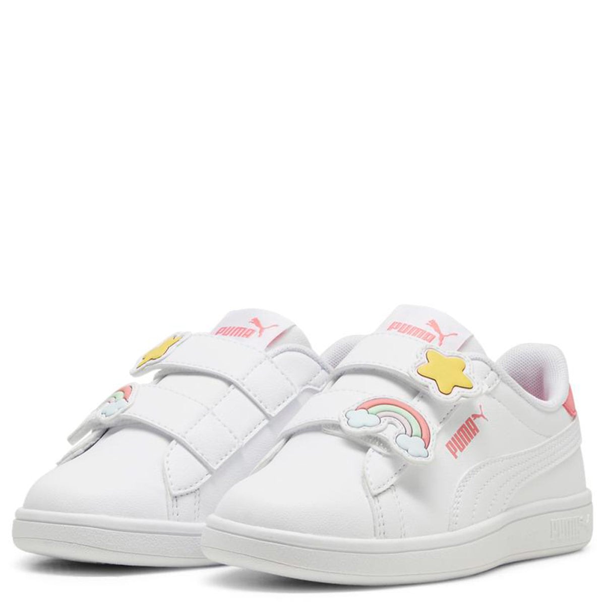 ZAPATILLAS NIÑA PUMA URBANAS BLANCO PUMA SMASH 3.0 BADGES V PS - 2